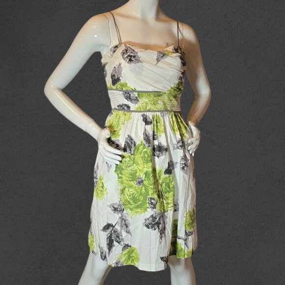 Spaghetti Strap COREY P Spring Summer Sundress sz 12 - Picture 2 of 9